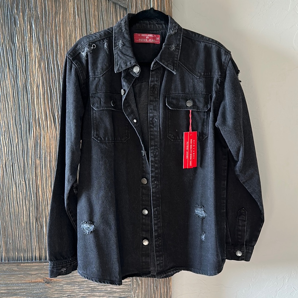 Red Label by Patrol Jeans distressed Jacket